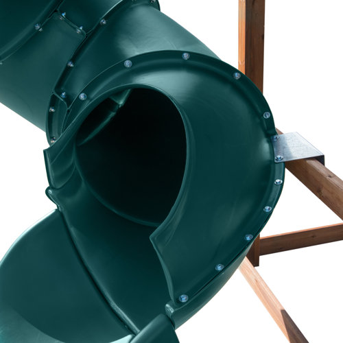 SwingnSlide Turbo Tube Spiral Slide for 5' Deck & Reviews Wayfair